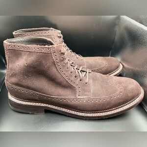 Cole Haan Jaywalker Nik Air Men's Wingtip Chukka Boots Size 12 Suede Brown